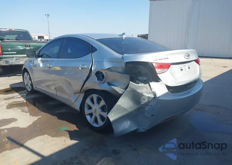 2013 Hyundai Elantra Limited из США, поврежденный, VIN 5NPDH4AE1DH273663